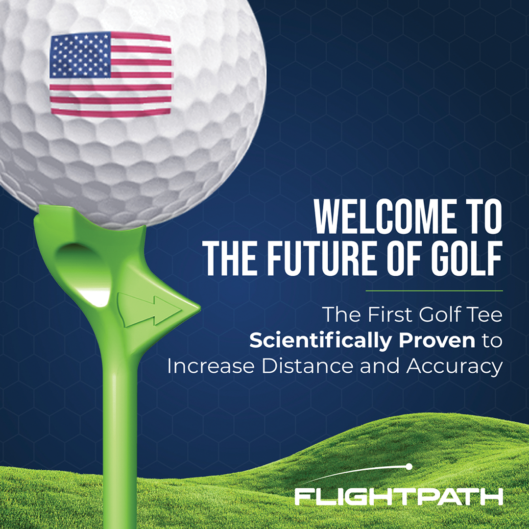 Green Flightpath Golf Tees - 1 Pack (8 Tees)