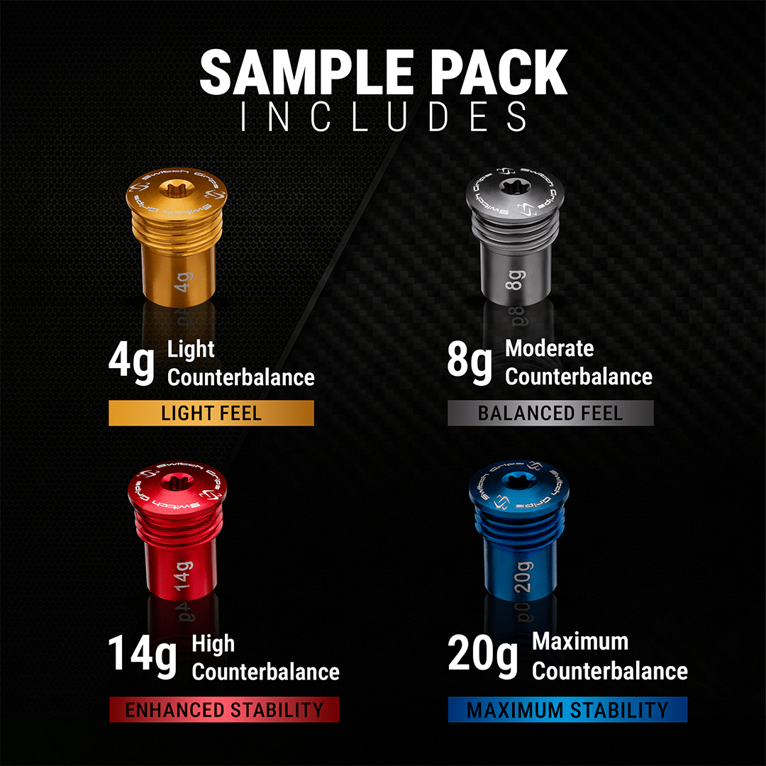 SwitchGrips Counter-Balance Weight Sample Kit