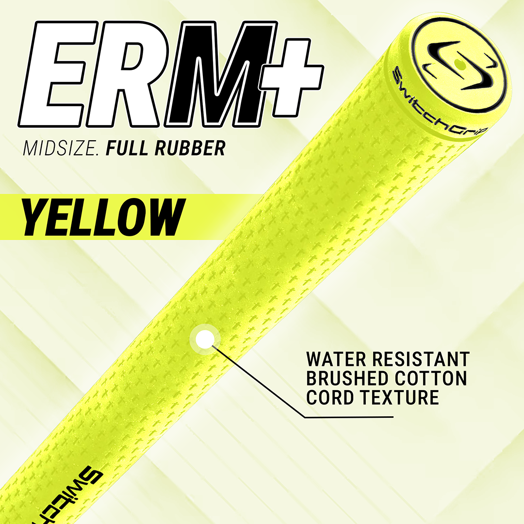 SwitchGrips ERM+ Midsize Full Rubber Swing Grips