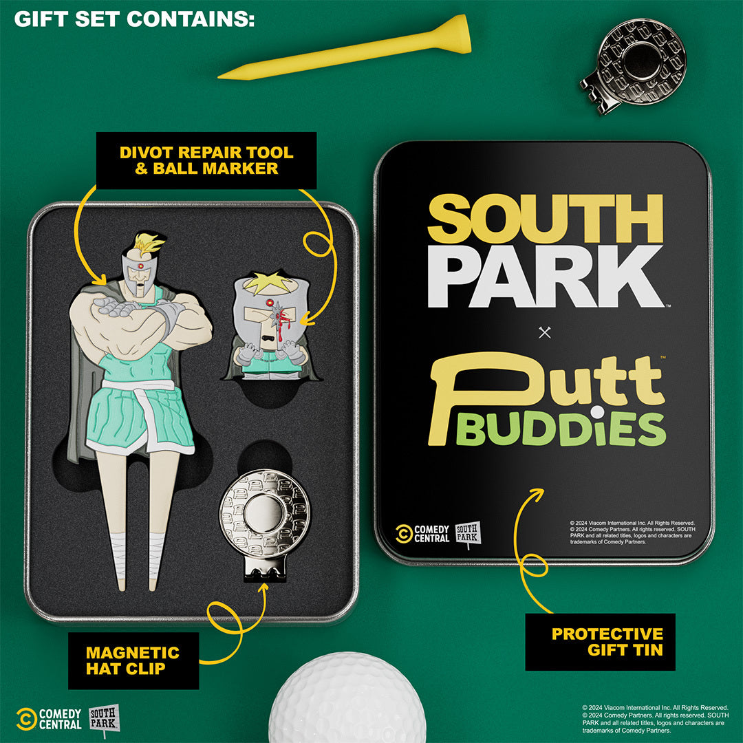 Anime Professor Chaos Divot Tool w/ Ninja Star Butters Ball Marker