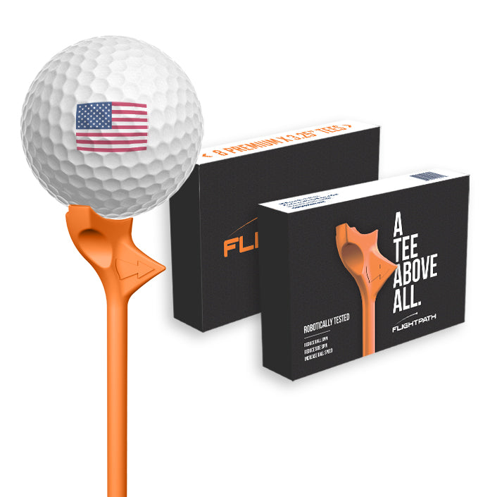FlightPath Golf Tees - 2 Packs (16 Tees)