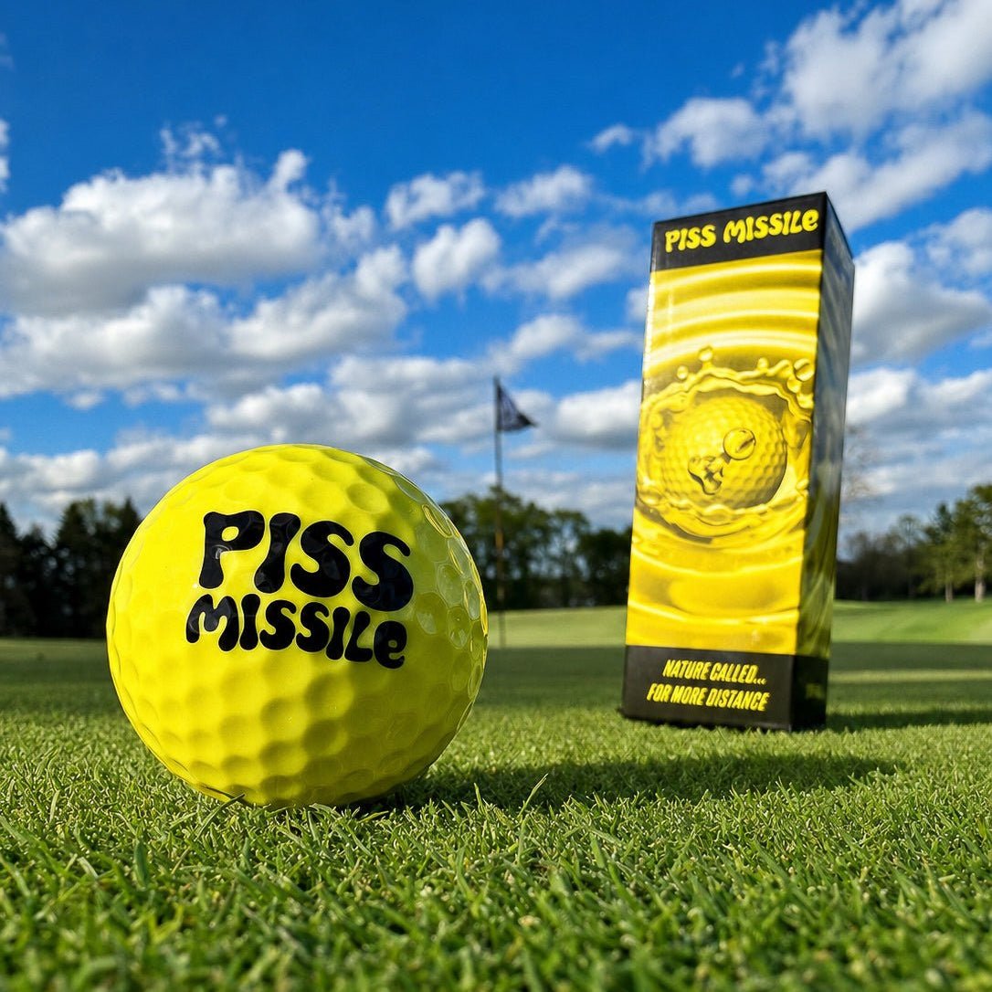 PISS MISSILE GOLF BALLS 12PK