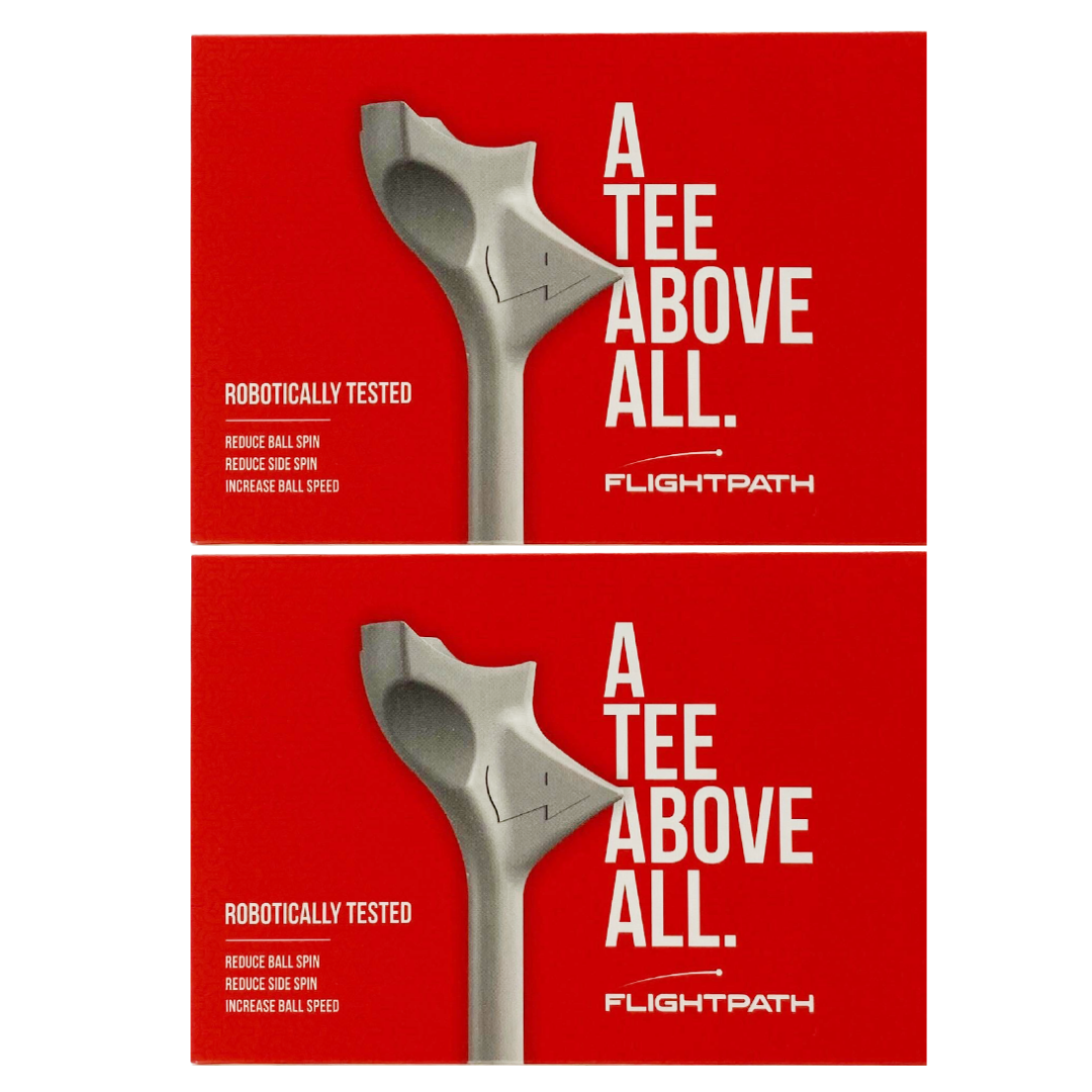 FlightPath Golf Tees 2 Packs Flight Path Golf Tees