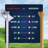 1 Pack of FLIGHTPATH Golf Tees - High Performance Golf Tees - FLIGHTPATH