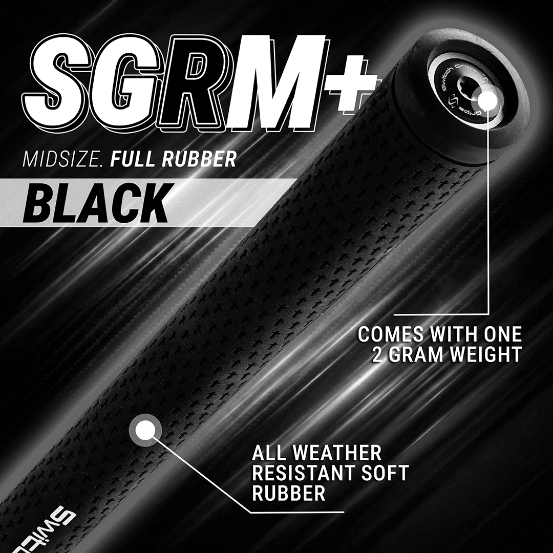 SwitchGrips SGRM+ Midsize Rubber Swing Grips
