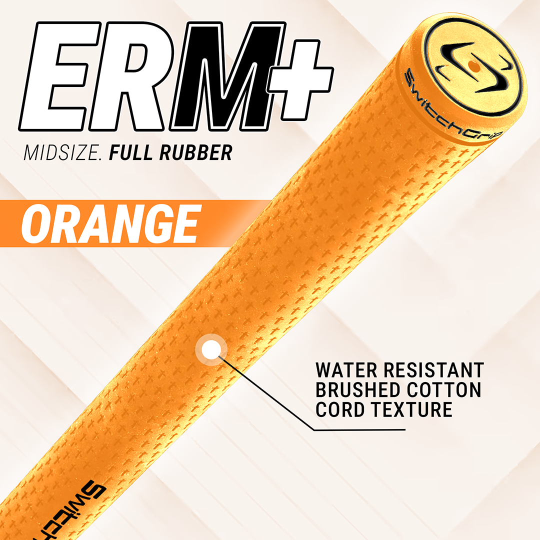 SwitchGrips ERM+ Midsize Full Rubber Swing Grips