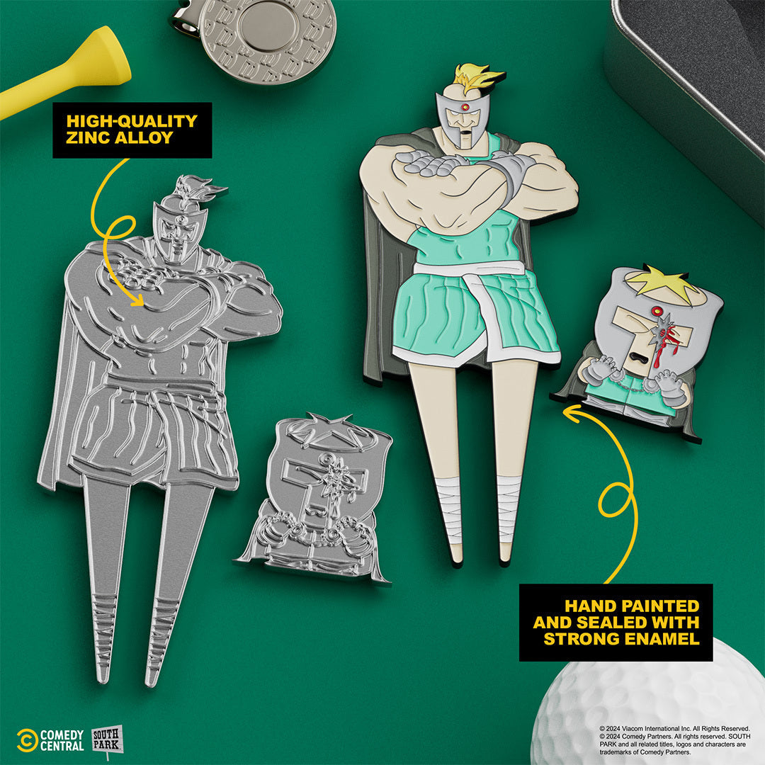 Anime Professor Chaos Divot Tool w/ Ninja Star Butters Ball Marker