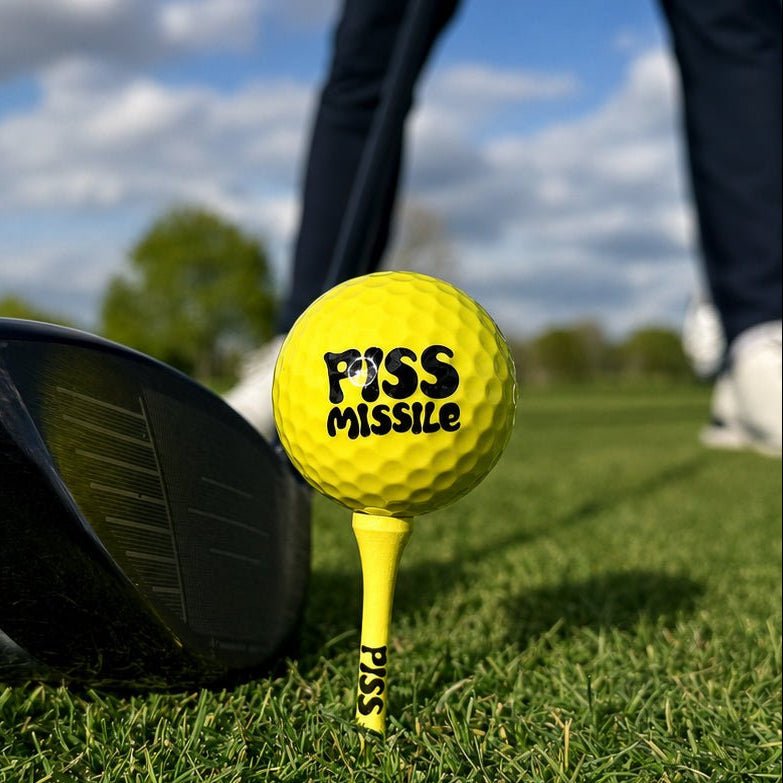 PISS MISSILE GOLF BALLS 12PK